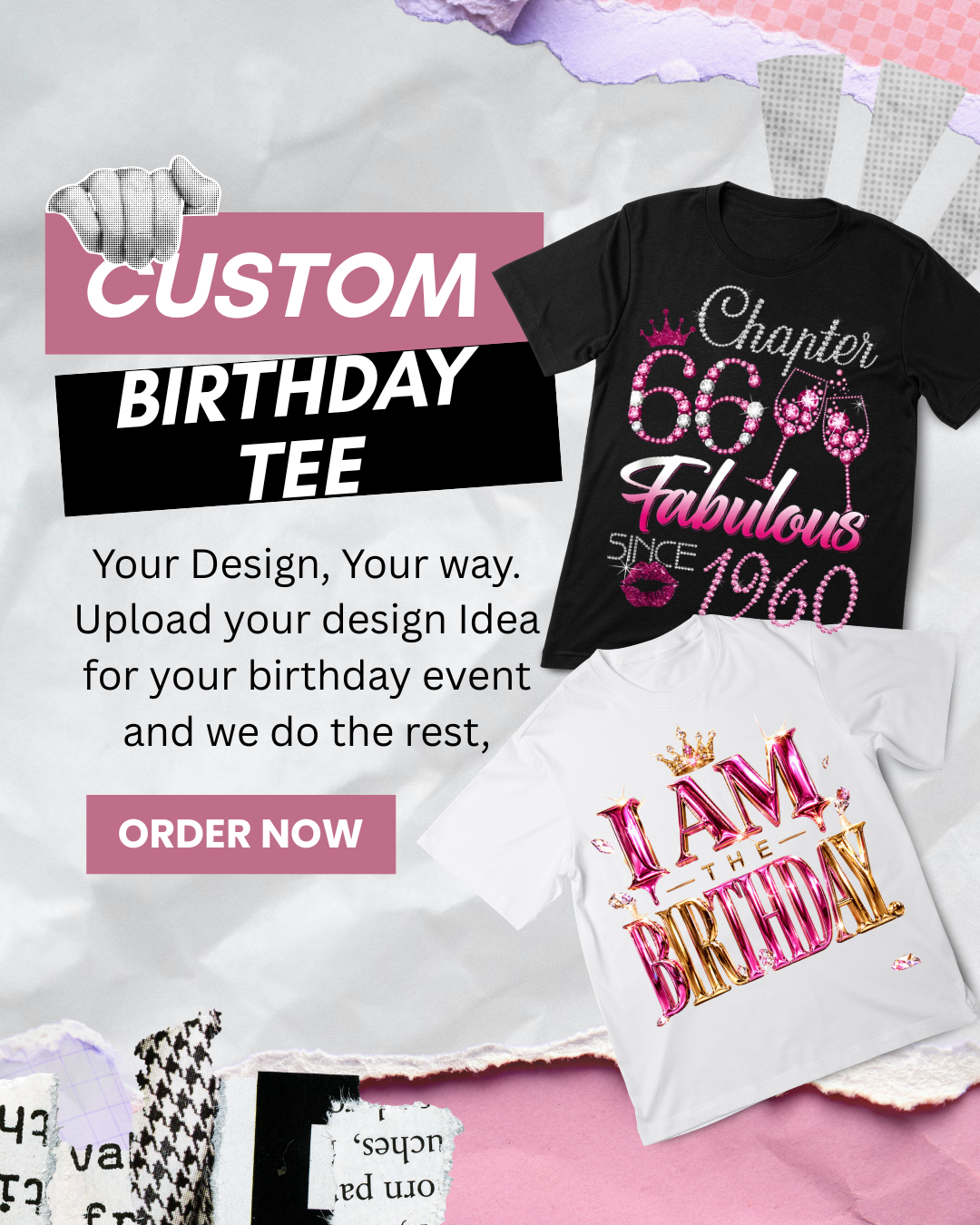 Custom Birthday Shirt | Personalized Birthday Tee